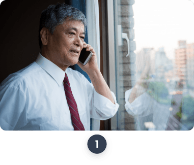 お客様や見込み客からの電話が…